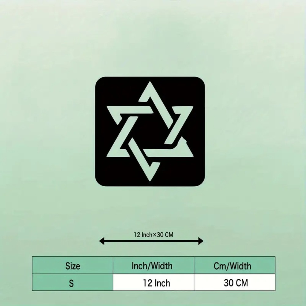 Wall Art - CIFBUY Huruf Ibrani Beth Shin Shalom