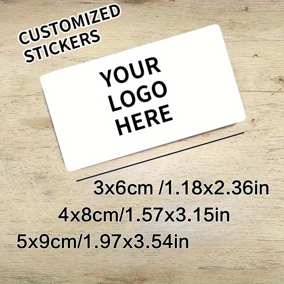 Wall Sticker - Stiker Persegi Panjang Kustom – Logo