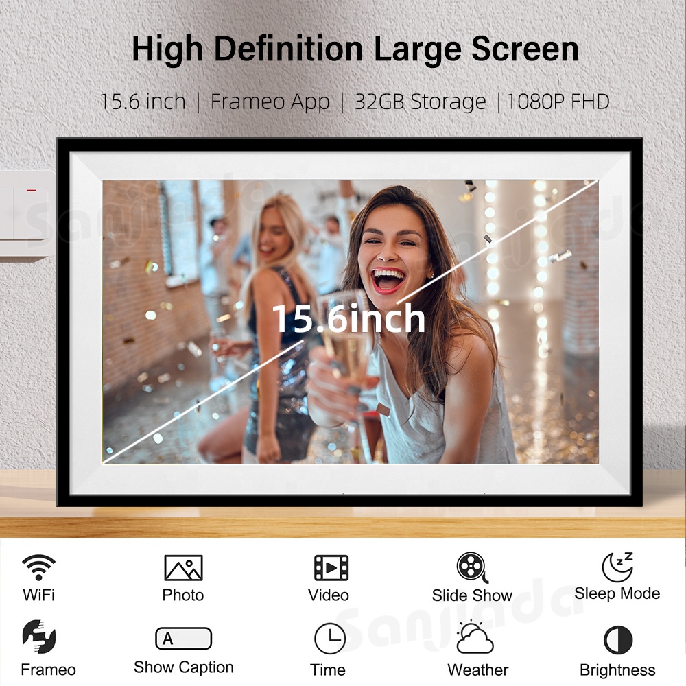 Picture Frame - Bingkai Foto Digital Ukuran Besar 32GB