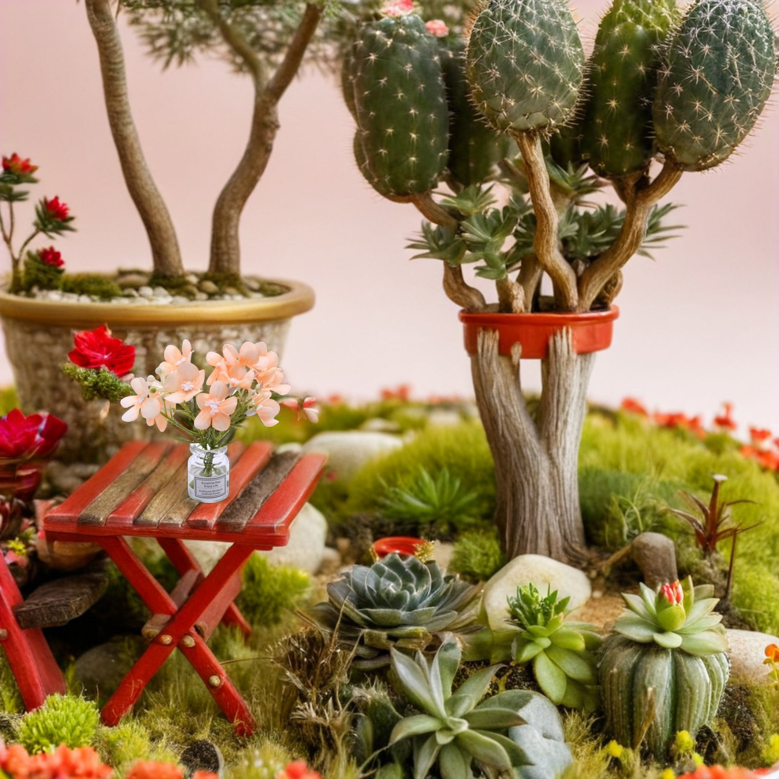 Set Vas Bunga Miniatur 3 Buah, - Vase Decor ulasan dan harga