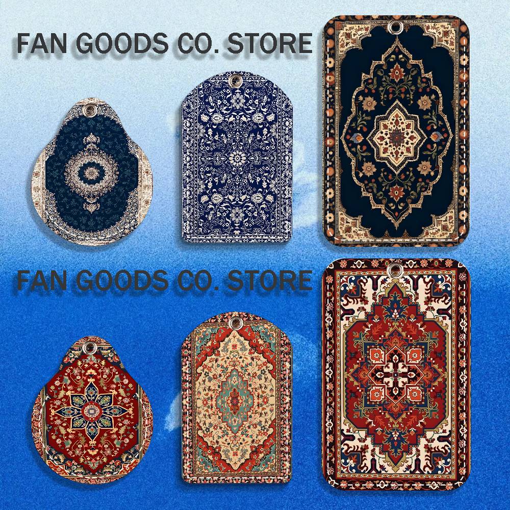 Gantungan Kunci Kulit PU Motif - Area Rug ulasan dan harga