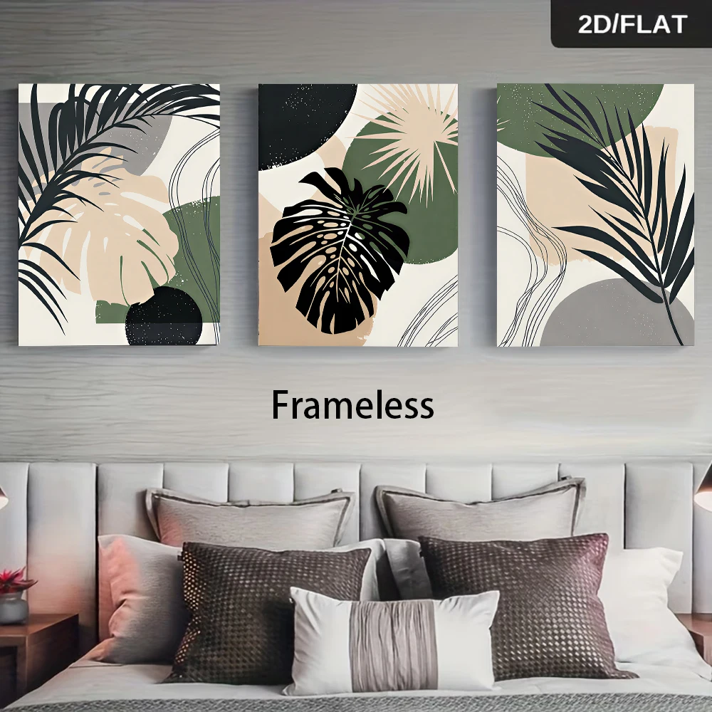 Berbagai ukuran, 3 lukisan kan - Abstract Canvas Set ulasan dan harga