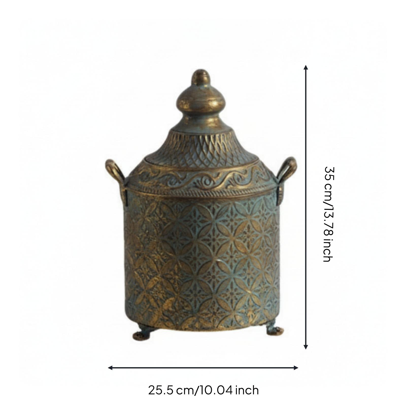 Vas Dekoratif Logam Berlapis P - Vase Decor ulasan dan harga