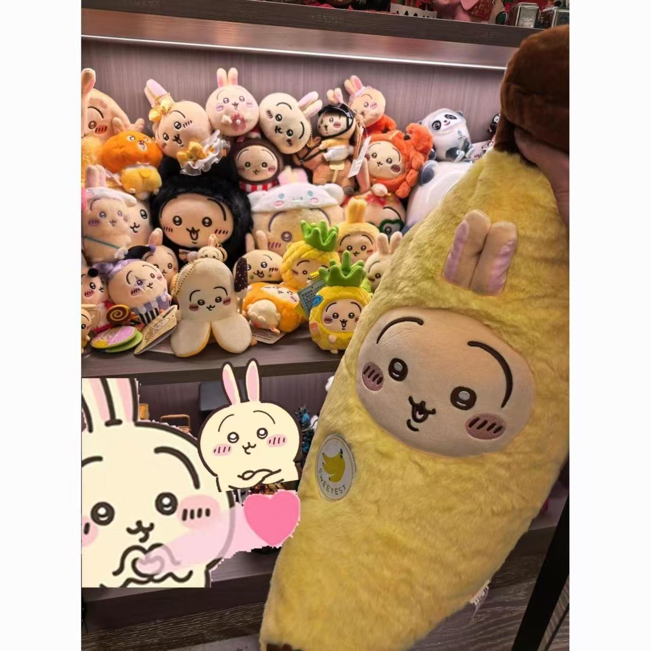 Bantal Lempar Chiikawa Buah Pi - Throw Pillow ulasan dan harga