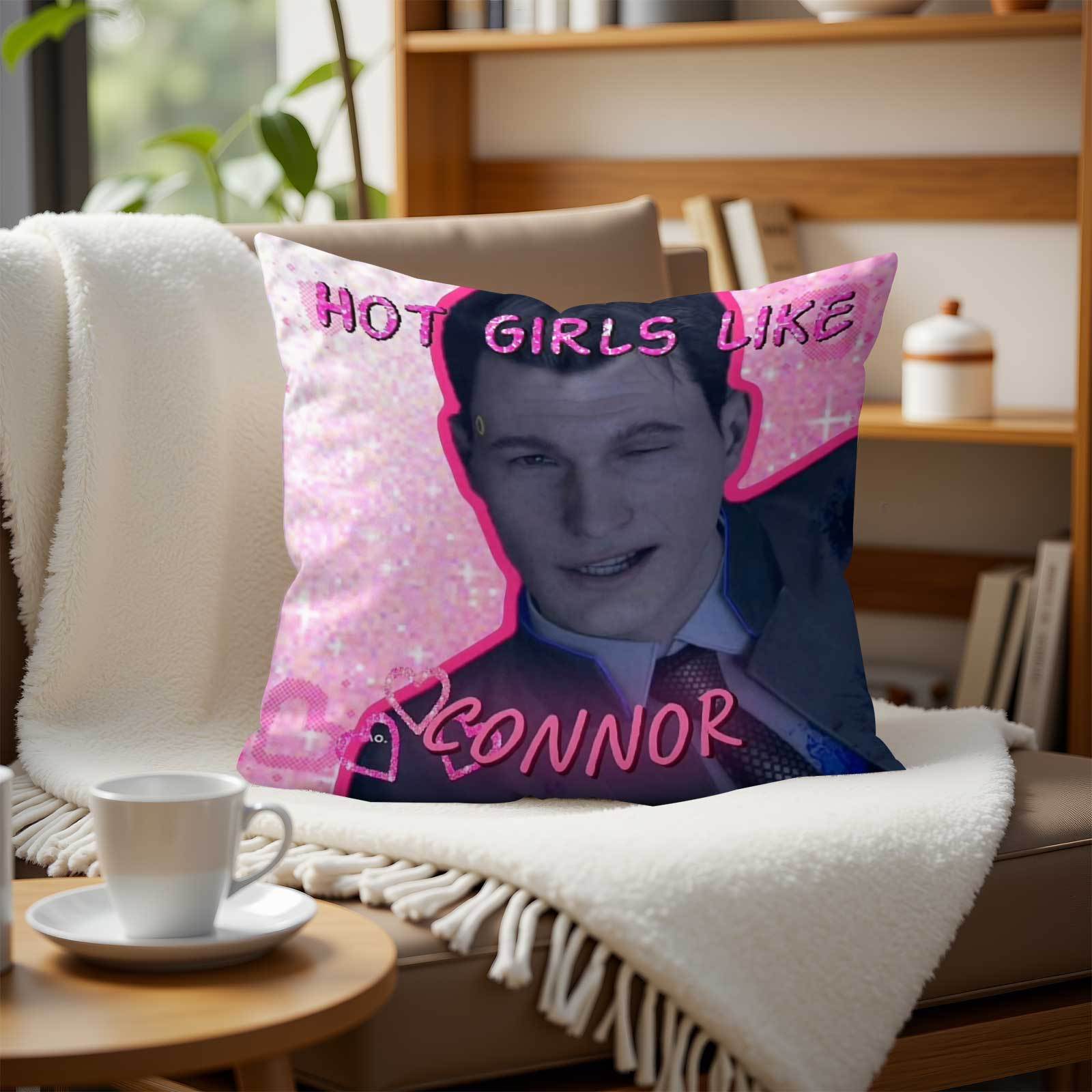 Sarung Bantal Persegi Motif Lu - Throw Pillow ulasan dan harga