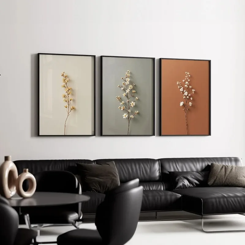 Berbagai ukuran, 3 buah lukisa - Abstract Canvas Set ulasan dan harga