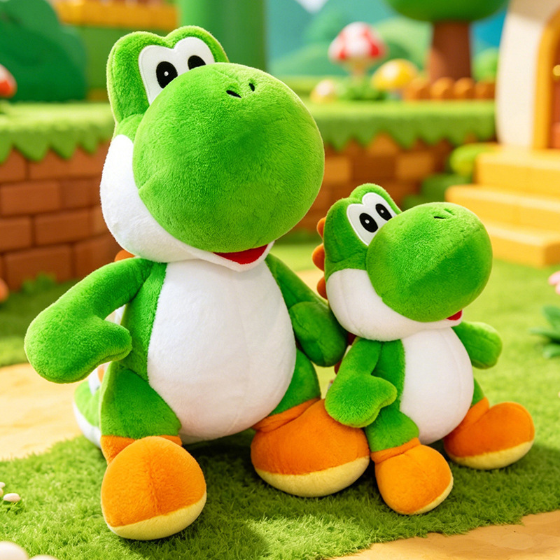 Boneka Dinosaurus Yoshi Hijau  - Throw Pillow ulasan dan harga