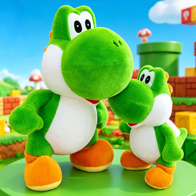 Boneka Dinosaurus Yoshi Hijau  - Throw Pillow ulasan dan harga
