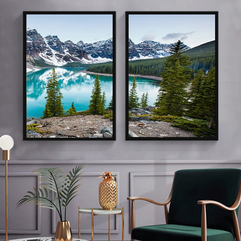 3 Buah/Set Gambar Poster Kanva - Abstract Canvas Set ulasan dan harga