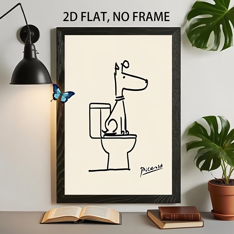Modern, Retro Fun Dog Toilet P - Interior Design Living Room ulasan dan harga