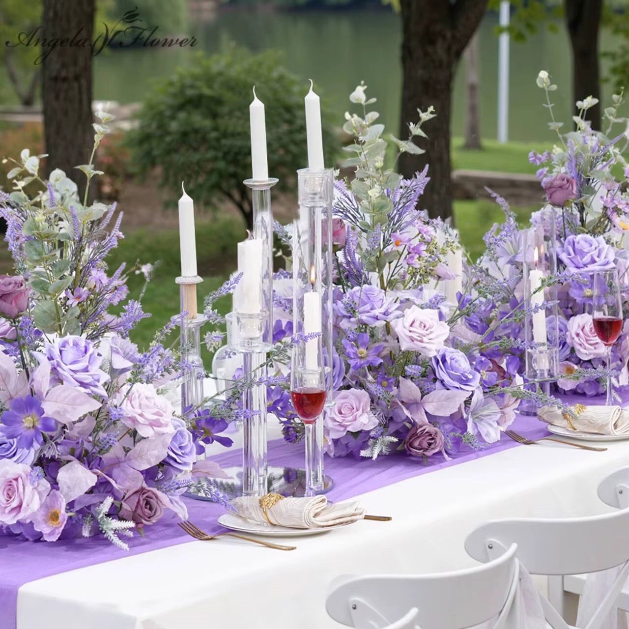 A8966 Bunga Hias Tengah Meja B - Table Runner ulasan dan harga