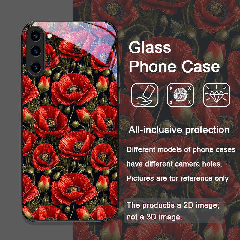 Casing Ponsel Kaca Temper Berp - Vase Decor ulasan dan harga