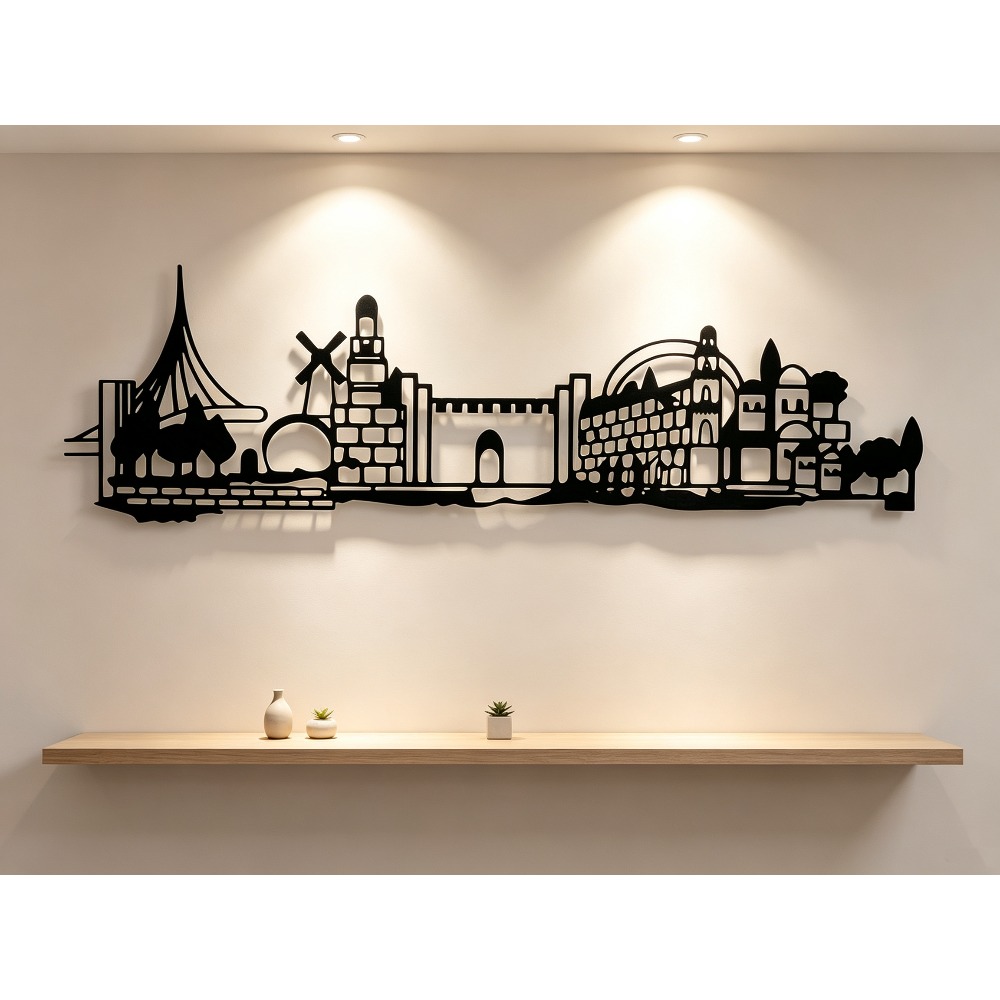 CIFBUY Seni Dinding Logam Deko - Wall Art ulasan dan harga