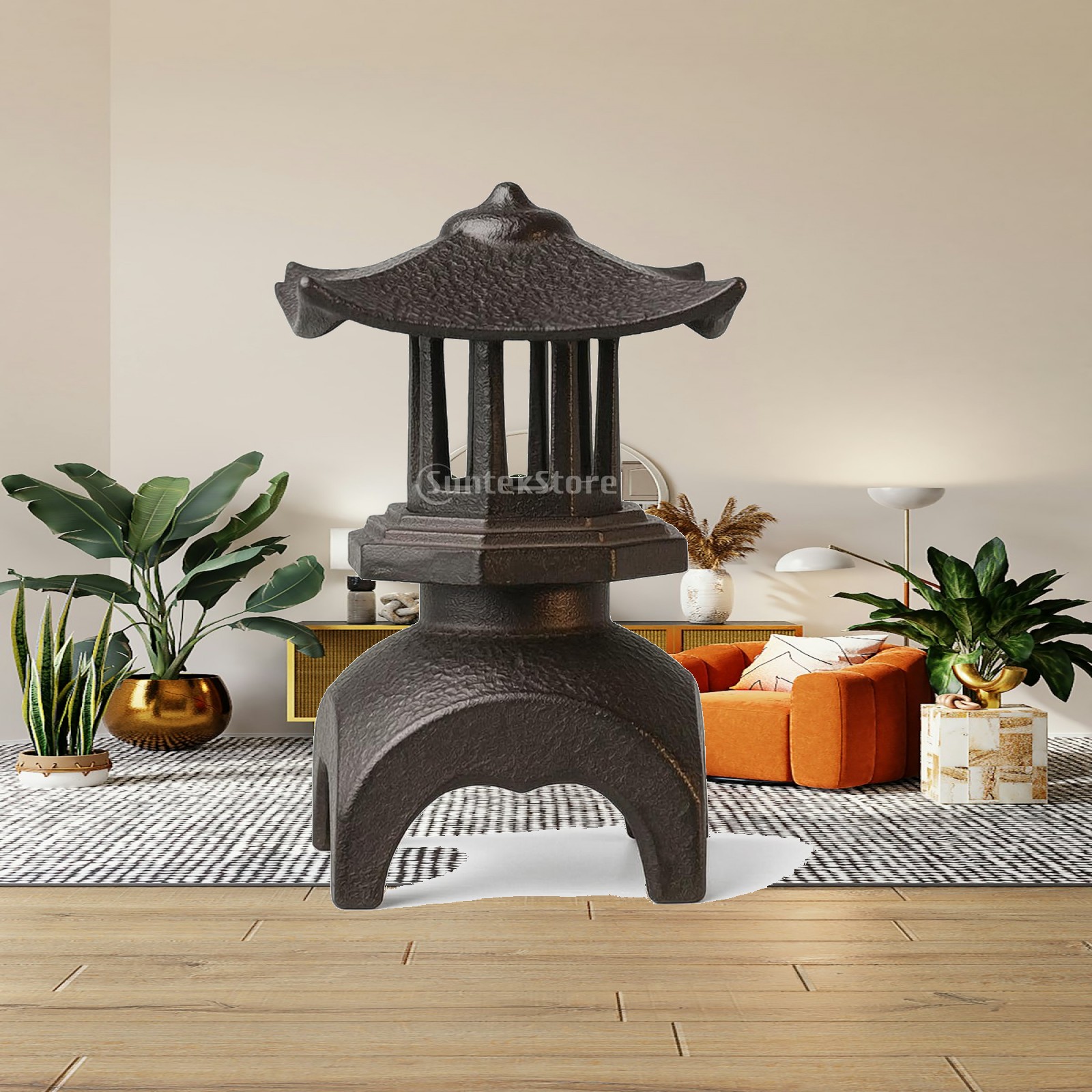 Lentera Besi Cor Klasik Tempat - Candle Holder Decor ulasan dan harga
