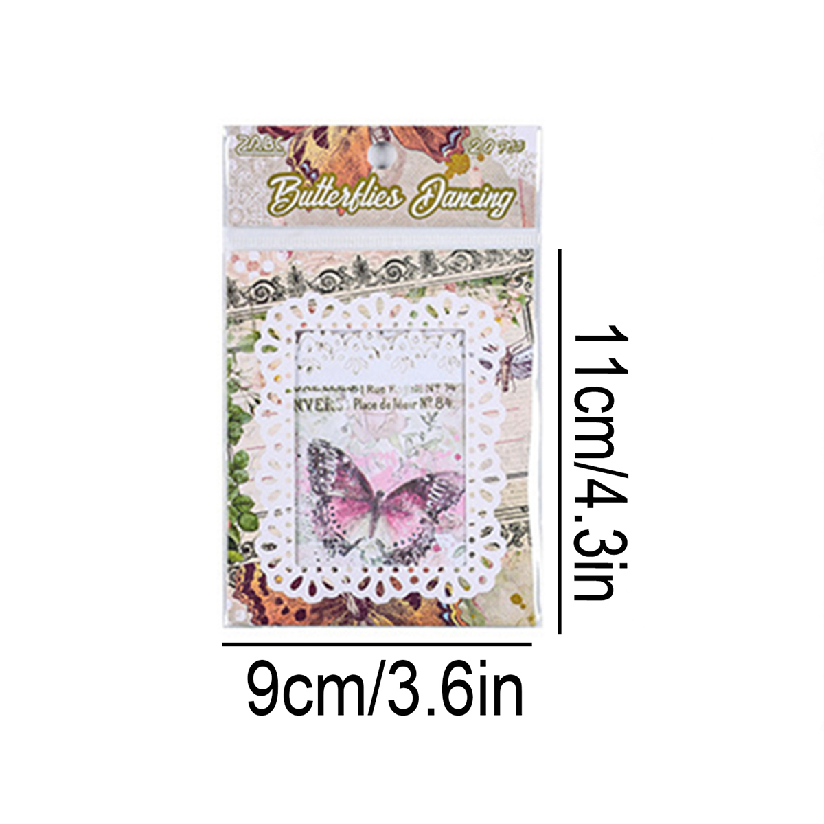 20 lembar Kertas Motif Bunga V - Wall Sticker ulasan dan harga