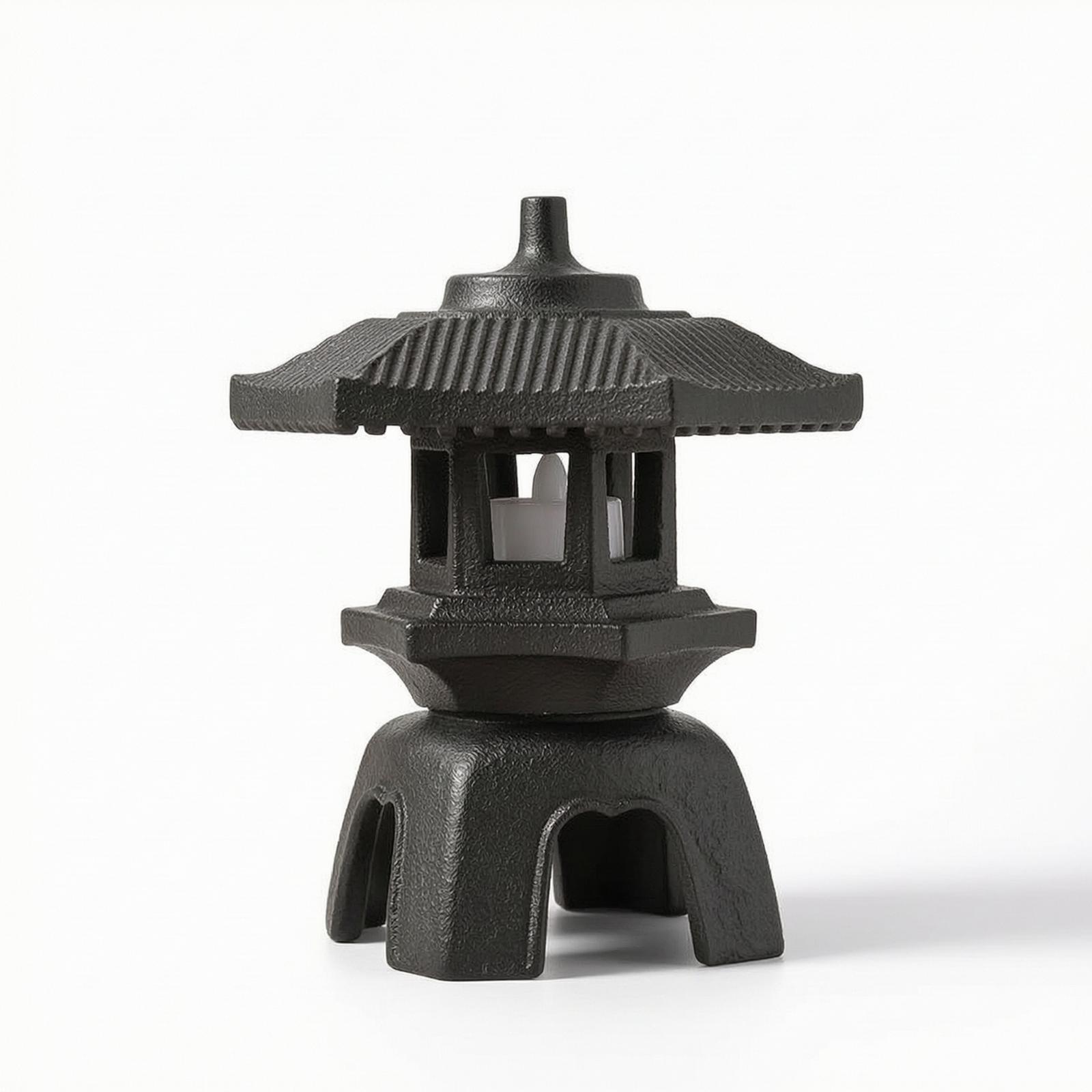 Lampu Meja dari Besi Cor, Temp - Candle Holder Decor ulasan dan harga
