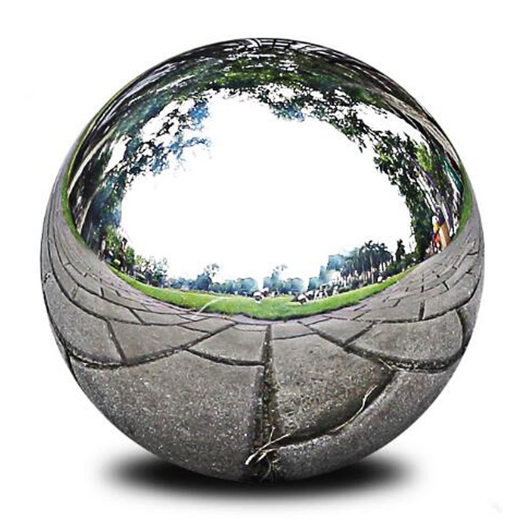 Dekorasi Taman Logam Bola Cerm - Decorative Mirror ulasan dan harga